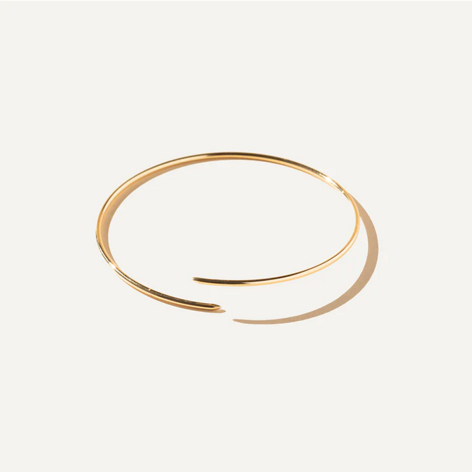 BOA BANGLE CHURI 14K VERMEIL