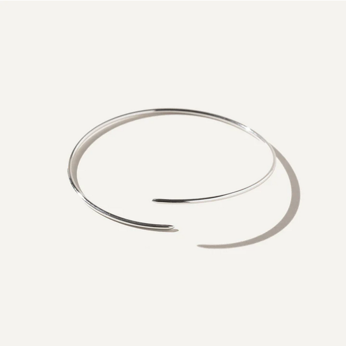 BOA BANGLE CHURI STERLING SILVER
