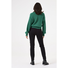 GARCIA GARCIA PULLOVER MELANGE COTON VERT