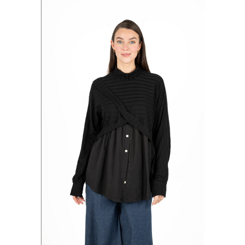 M MADE IN ITALY M MADE IN ITALY 2011431V TUNIQUE NOIRE