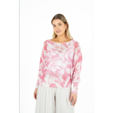 M MADE IN ITALY M MADE IN ITALY TRICOT LEGER 335013V SEA PINK  PETALS