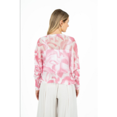 M MADE IN ITALY M MADE IN ITALY TRICOT LEGER 335013V SEA PINK  PETALS