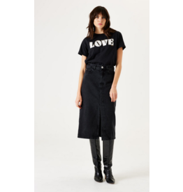 GARCIA GARCIA JUPE LONGUE DENIM NOIR