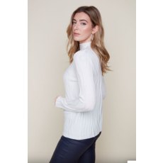 RENUAR RENUAR CHANDAIL R69094301 MOTIFS ZIGZAG CREME