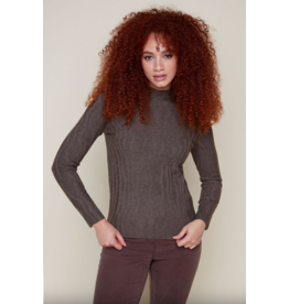 RENUAR RENUAR CHANDAIL R69094301 MOTIFS ZIGZAG BRUN