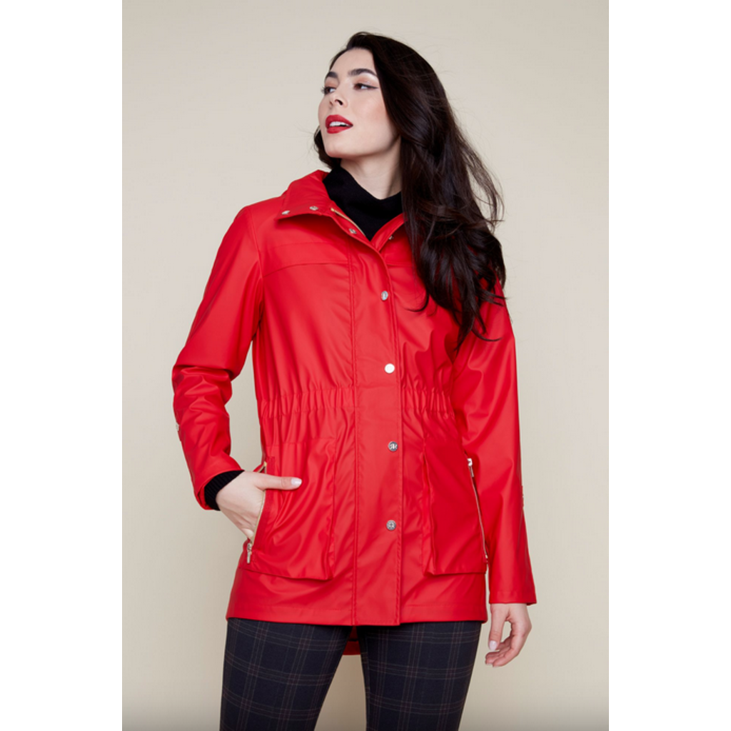 RENUAR RENUAR JACKET/IMPERMEABLE MI-SAISON BERRY/ROUGE