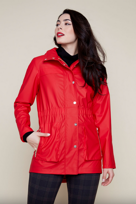Impermeable rouge sale