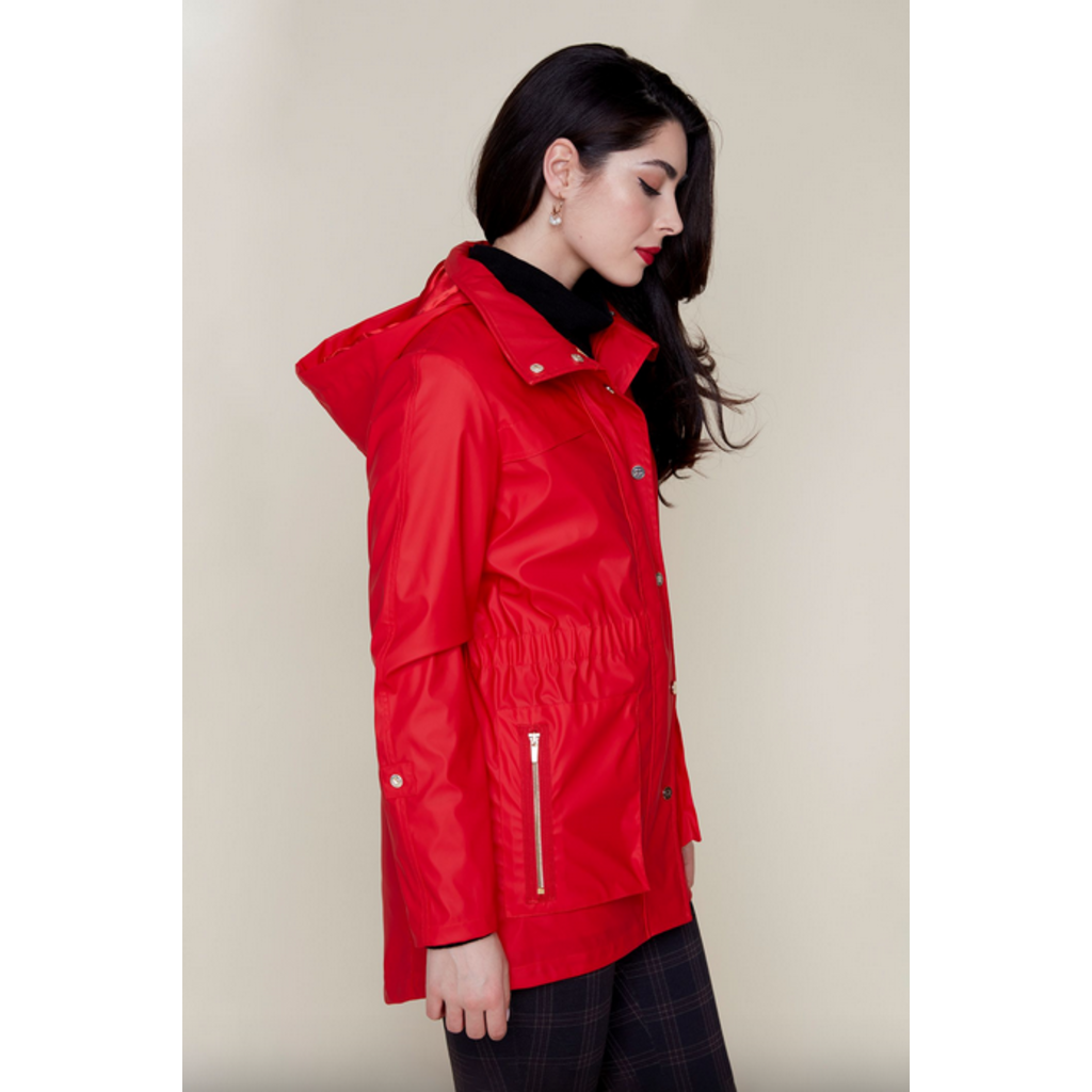 RENUAR RENUAR JACKET/IMPERMEABLE MI-SAISON BERRY/ROUGE