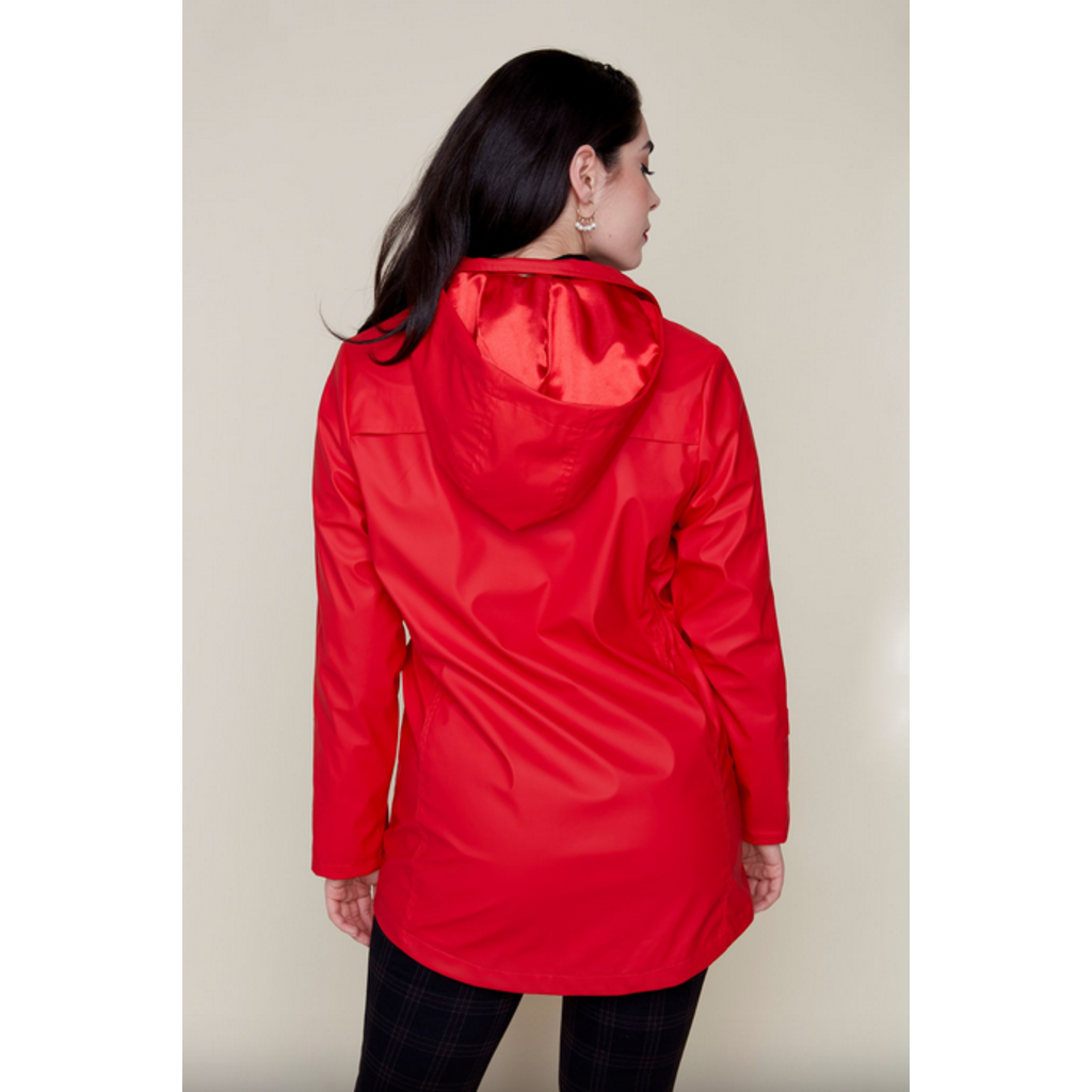 RENUAR RENUAR JACKET/IMPERMEABLE MI-SAISON BERRY/ROUGE