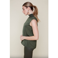RENUAR RENUAR BLOUSE R5118248 AIRFLOW SANS MANCHE CHIVE/VERT