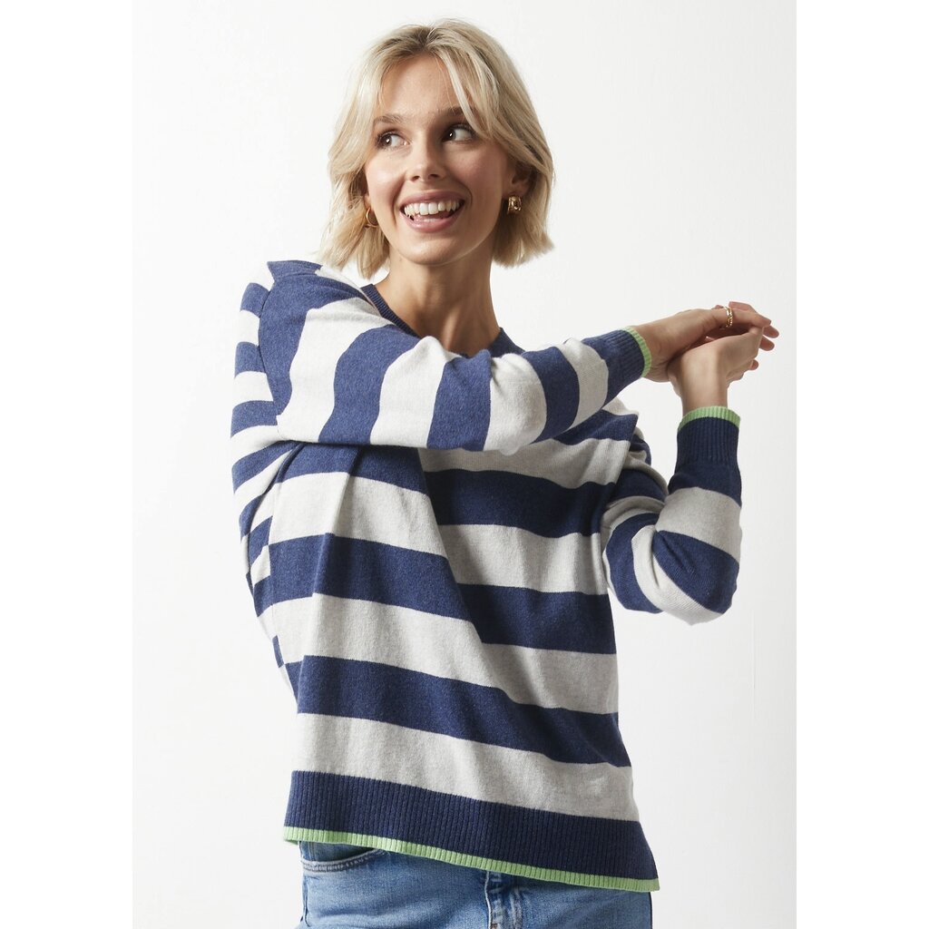 ZAKET AND PLOVER ZAKET AND PLOVER ESSENTIAL STRIPE CREW