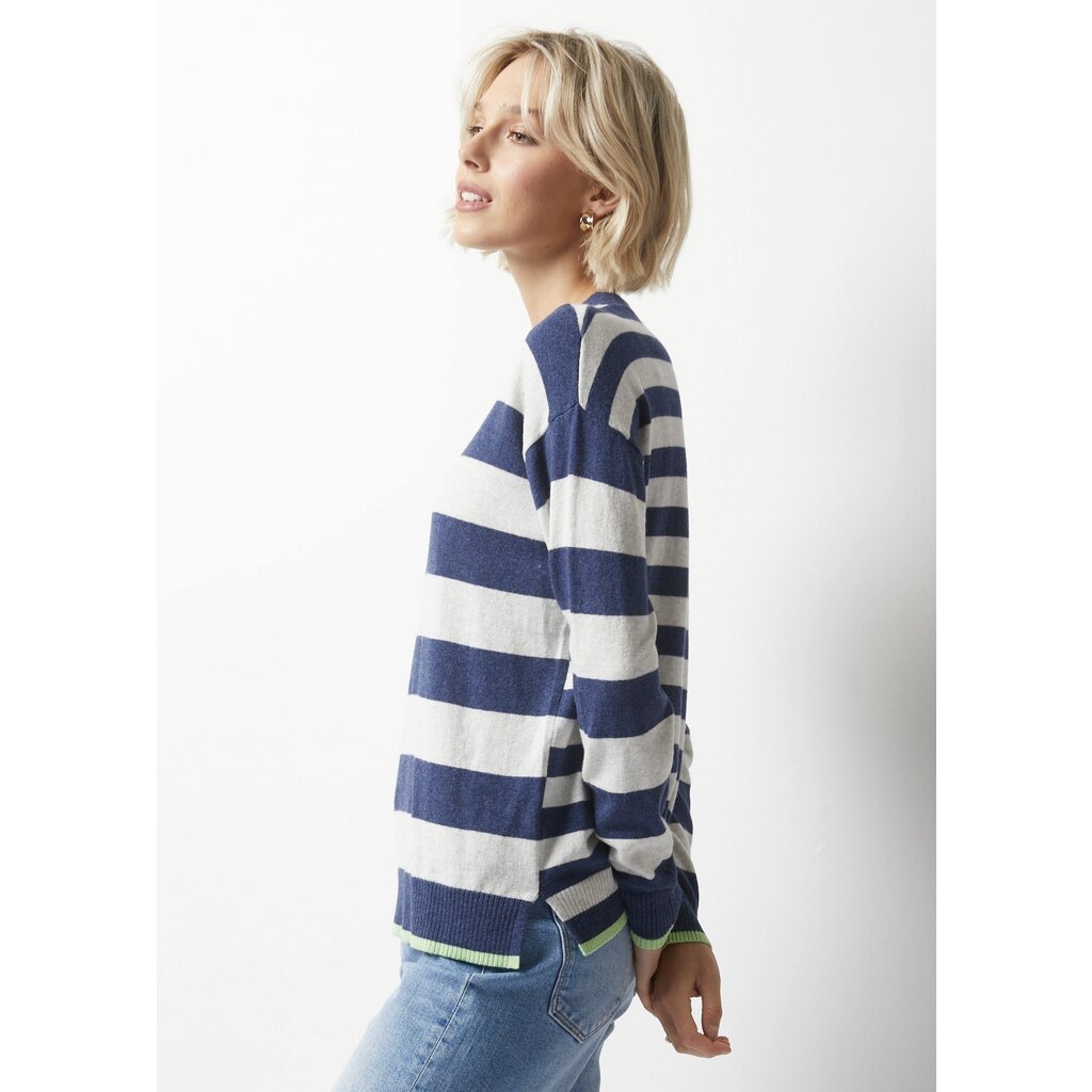 ZAKET AND PLOVER ZAKET AND PLOVER ESSENTIAL STRIPE CREW