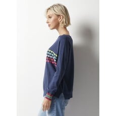 ZAKET AND PLOVER ZAKET AND PLOVER Lovestruck Sweater DENIM