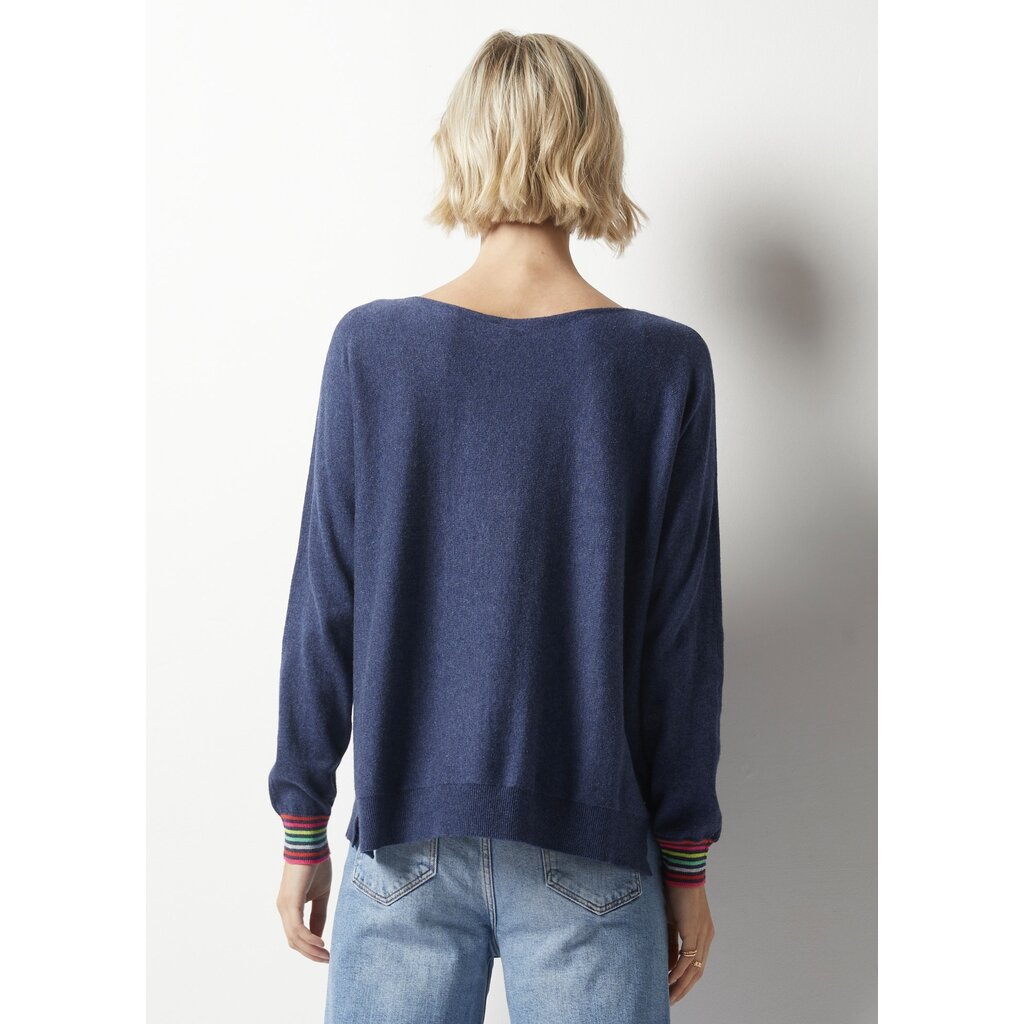 ZAKET AND PLOVER ZAKET AND PLOVER Lovestruck Sweater DENIM