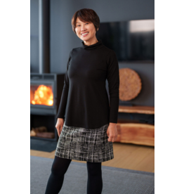 RIEN NE SE PERD TOUT SE CREE RIEN NE SE PERD CHANDAIL IRIS NOIR