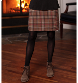 RIEN NE SE PERD TOUT SE CREE RIEN NE SE PERD JUPE ROSA CARREAUX