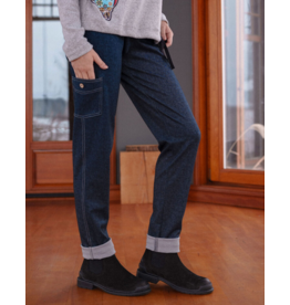 RIEN NE SE PERD TOUT SE CREE RIEN NE SE PERD PANTALON GOYA BLEU DENIM