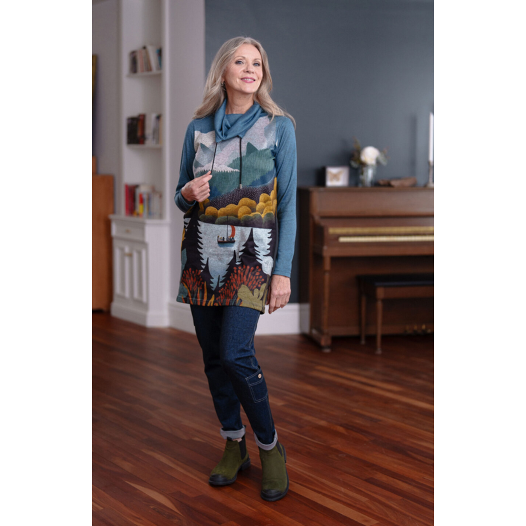 RIEN NE SE PERD TOUT SE CREE RIEN NE SE PERD PANTALON GOYA BLEU DENIM