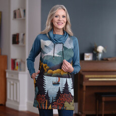 RIEN NE SE PERD TOUT SE CREE RIEN NE SE PERD TUNIQUE CEZANNE PAYSAGE