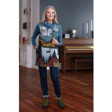 RIEN NE SE PERD TOUT SE CREE RIEN NE SE PERD TUNIQUE CEZANNE PAYSAGE