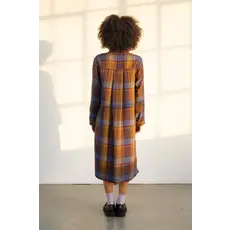 BODY BAG BODY BAG ORAN SHIRT DRESS PLAID