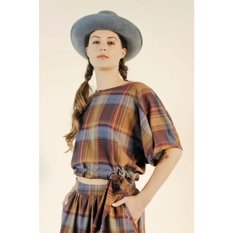 BODY BAG BODY BAG CHARLES TOP PLAID