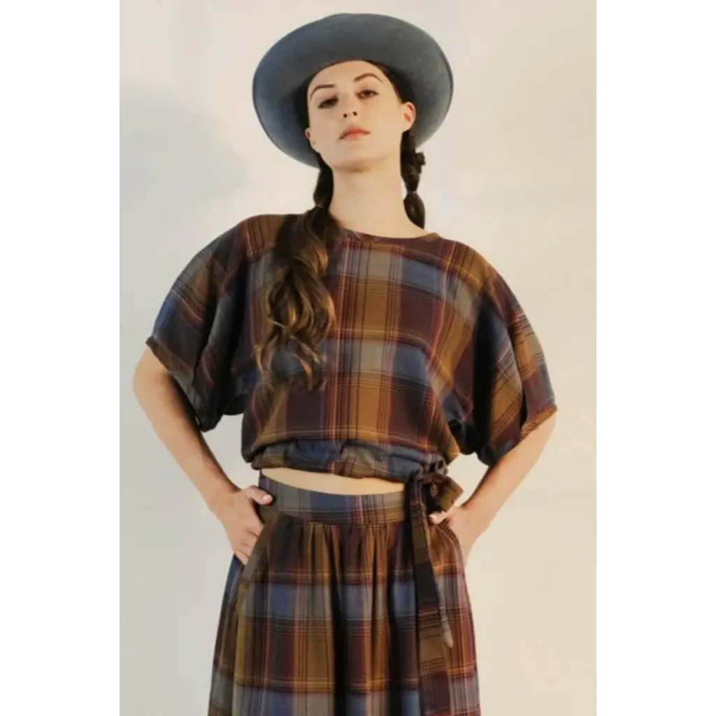 BODY BAG BODY BAG CHARLES TOP PLAID