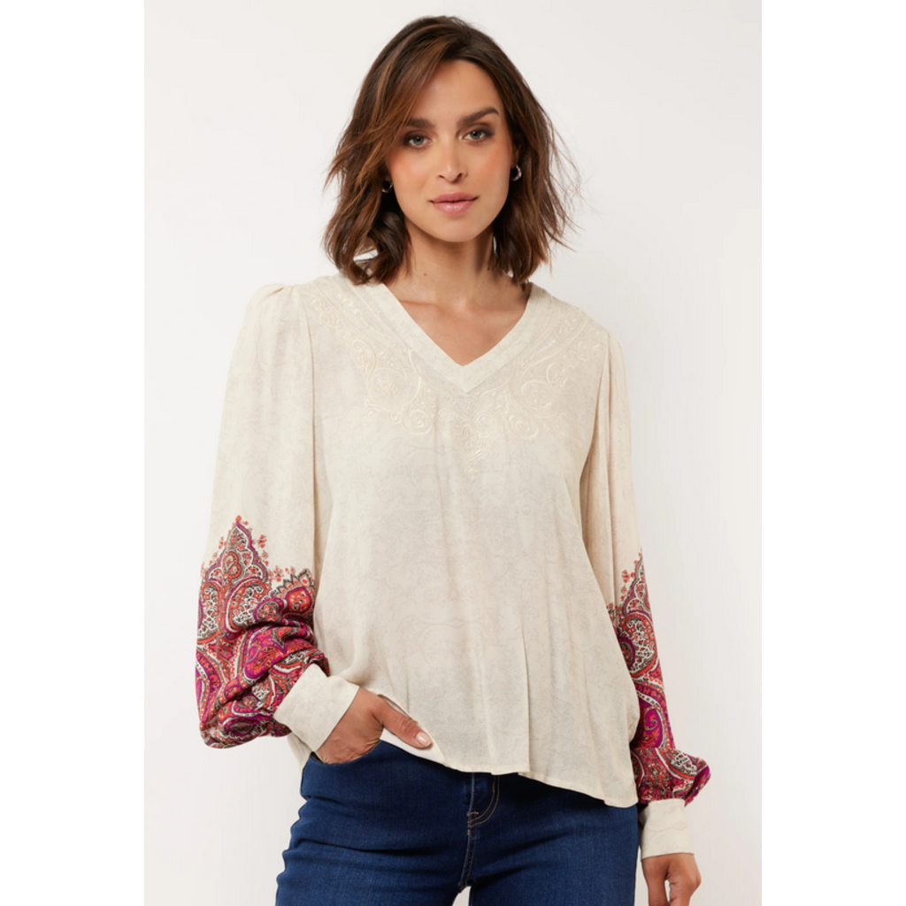 GMAXX GMAXX TOP SAND/BERRY