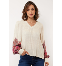 GMAXX TOP SAND/BERRY