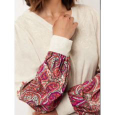 GMAXX TOP SAND/BERRY