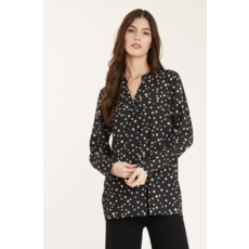 PISTACHE PISTACHE GEORGETTE BLOUSE DOTTED PRINT