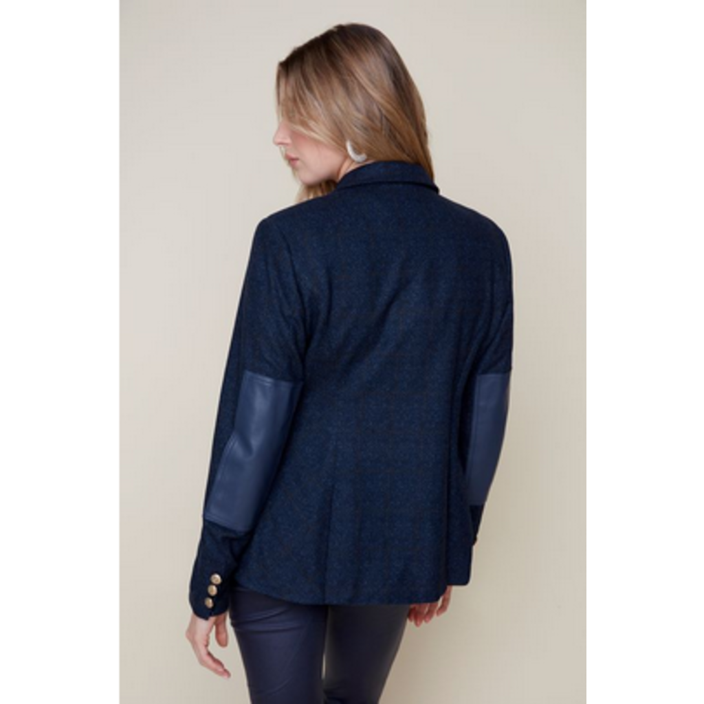 RENUAR RENUAR R3867LE2194 KNIT JACKET NEW MIDNIGHT