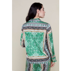 RENUAR RENUAR BLOUSE MOTIFS EMERAUDE