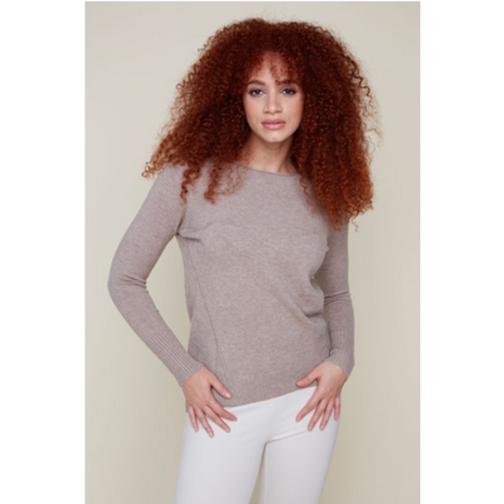 RENUAR RENUAR KNIT SWEATER R69104301 HEATHER TAN