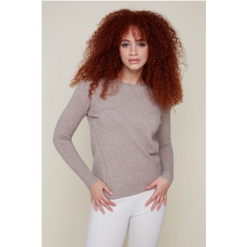 RENUAR RENUAR KNIT SWEATER R69104301 HEATHER TAN