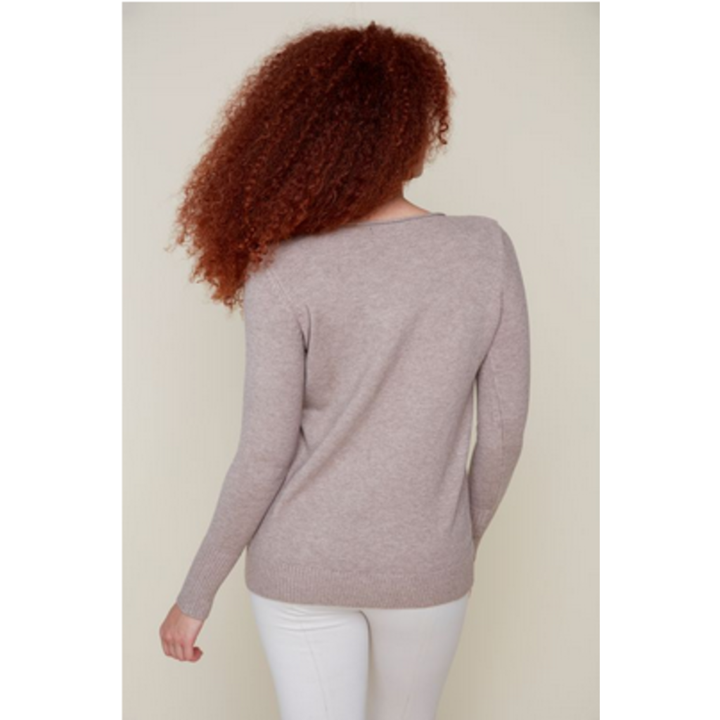 RENUAR RENUAR KNIT SWEATER R69104301 HEATHER TAN