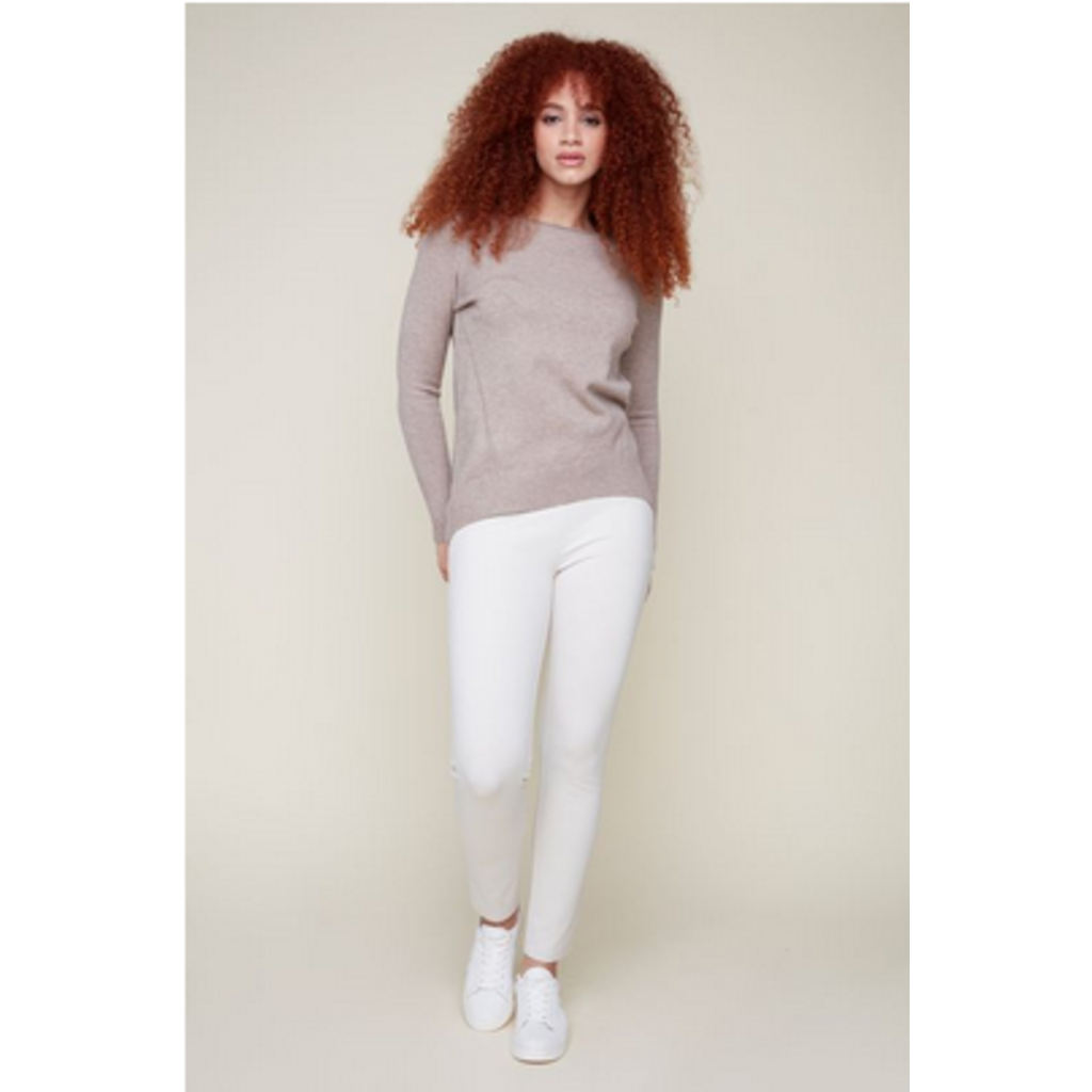 RENUAR RENUAR KNIT SWEATER R69104301 HEATHER TAN