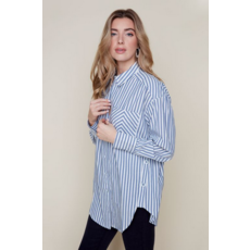 RENUAR RENUAR R5135838 WOVEN BLOUSE CHAMBRAY COMBO