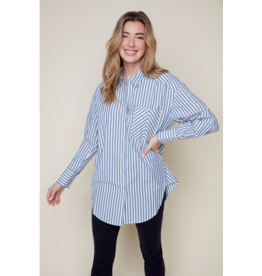 RENUAR RENUAR R5135838 WOVEN BLOUSE CHAMBRAY COMBO