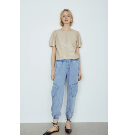 MELISSA NEPTON MELISSA NEPTON PANT MADELIA BLEACHED DENIM