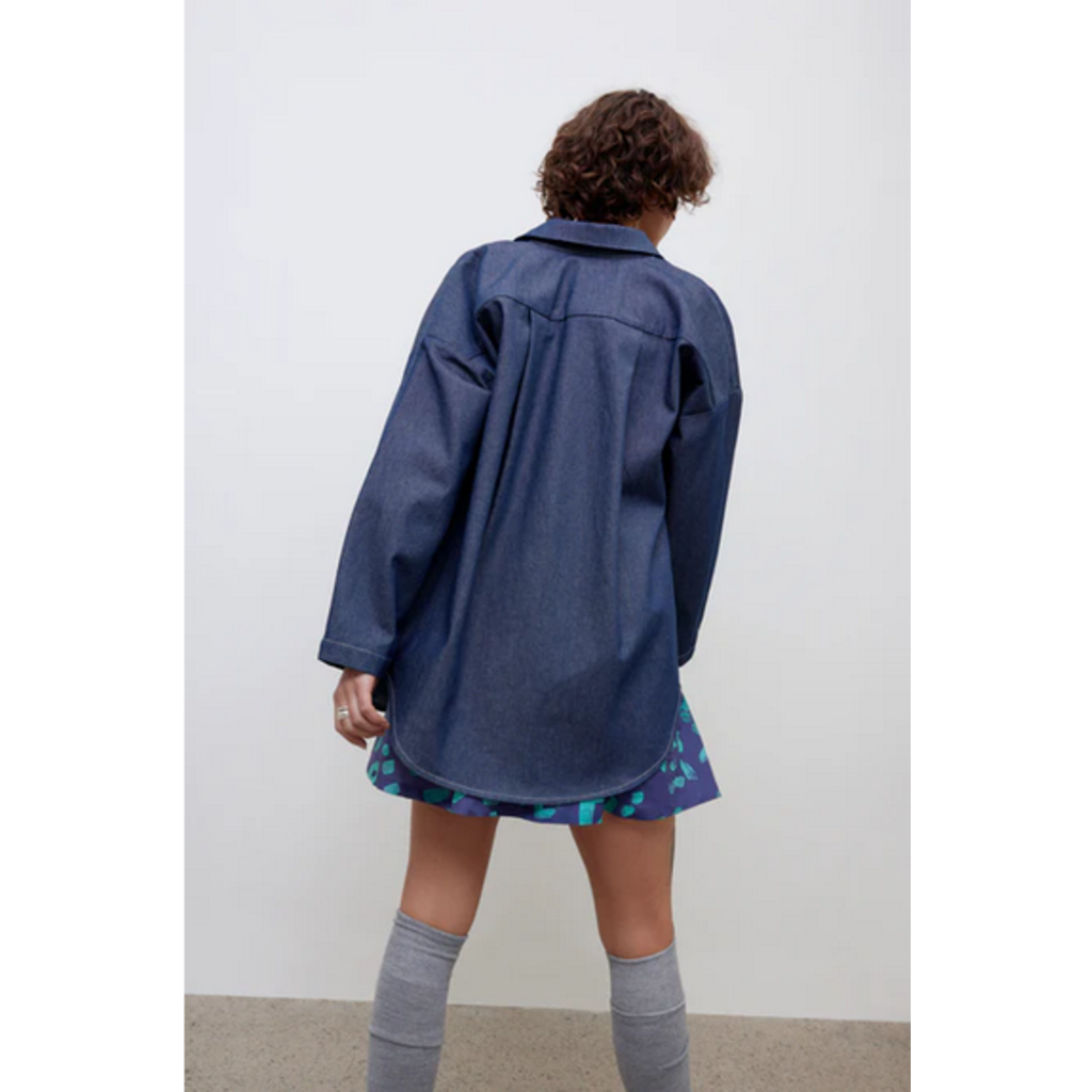 EVE GRAVEL EVE GRAVEL CHEMISE TORRA DENIM