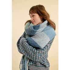 MOLLY BRACKEN MOLLY BRACKEN B270H FOULARD BLEU