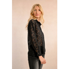 MOLLY BRACKEN MOLLY BRACKEN LA1576 SHIRT BLACK