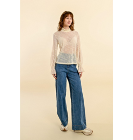 MOLLY BRACKEN MOLLY BRACKEN LA1650CN UNDER SWEATER OFFWHITE