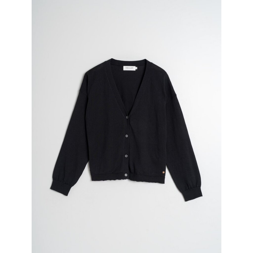 INDI AND COLD INDI AND COLD 24H CARDIGAN NEGRO