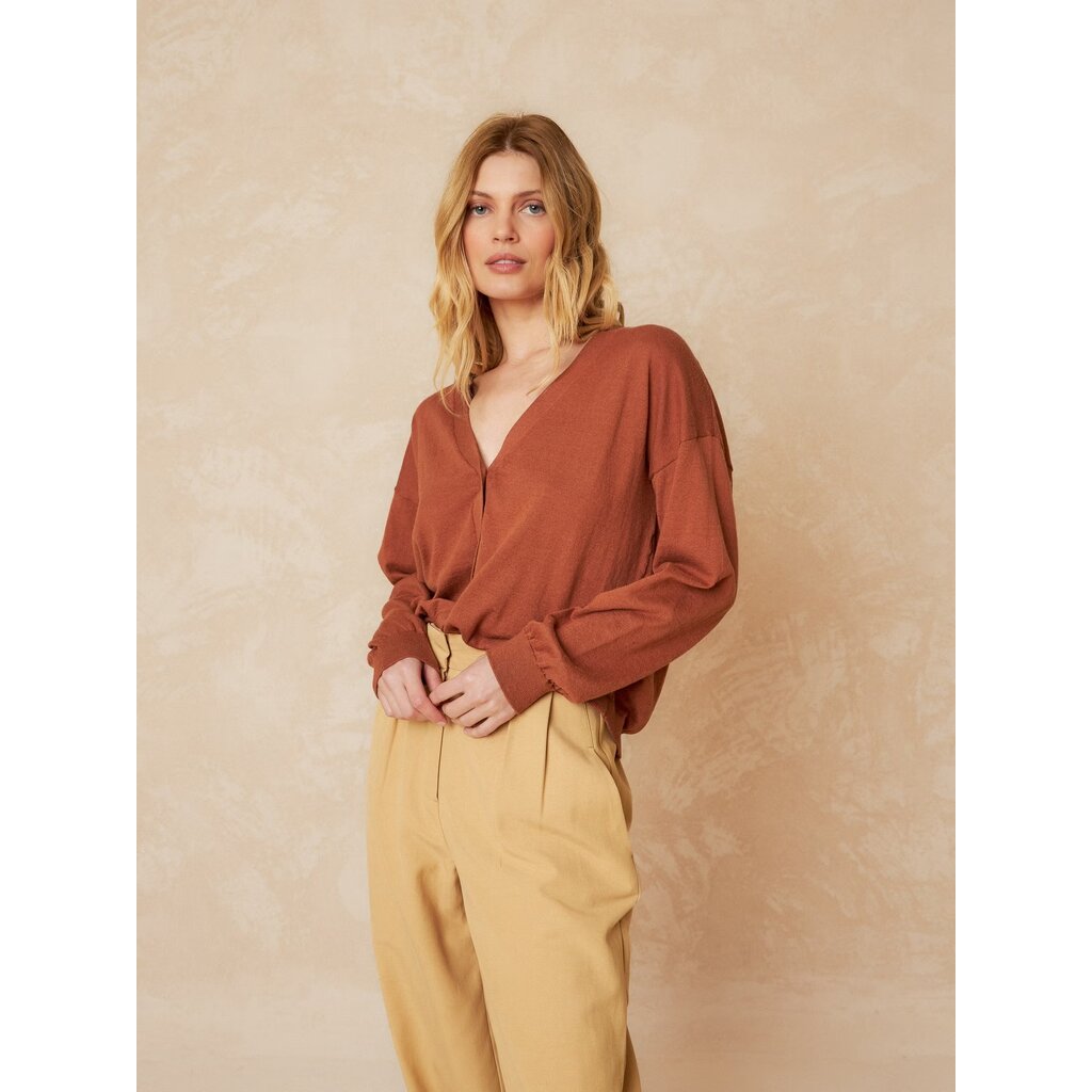 INDI AND COLD INDI AND COLD 24H CARDIGAN CANELA