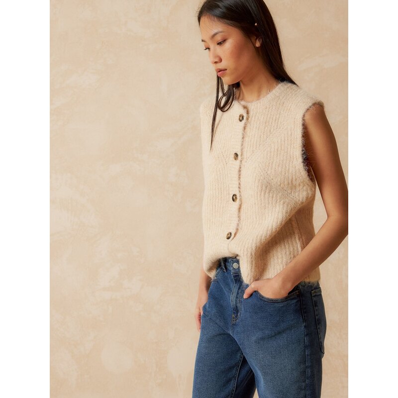 INDI AND COLD INDI AND COLD 24H GILET CRUDO