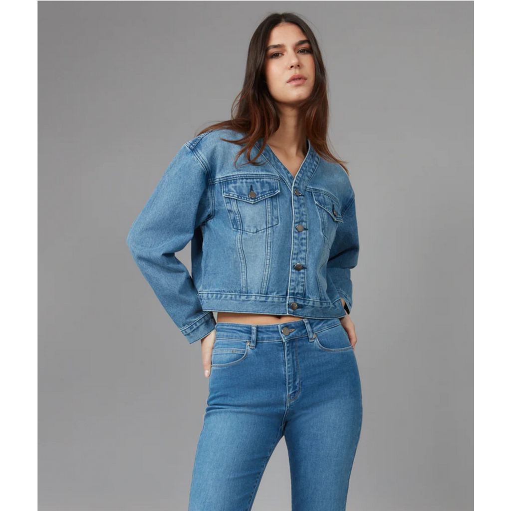 LOLA JEANS LOLA JEANS JACKET AURORA MORNING DAY LIGHT