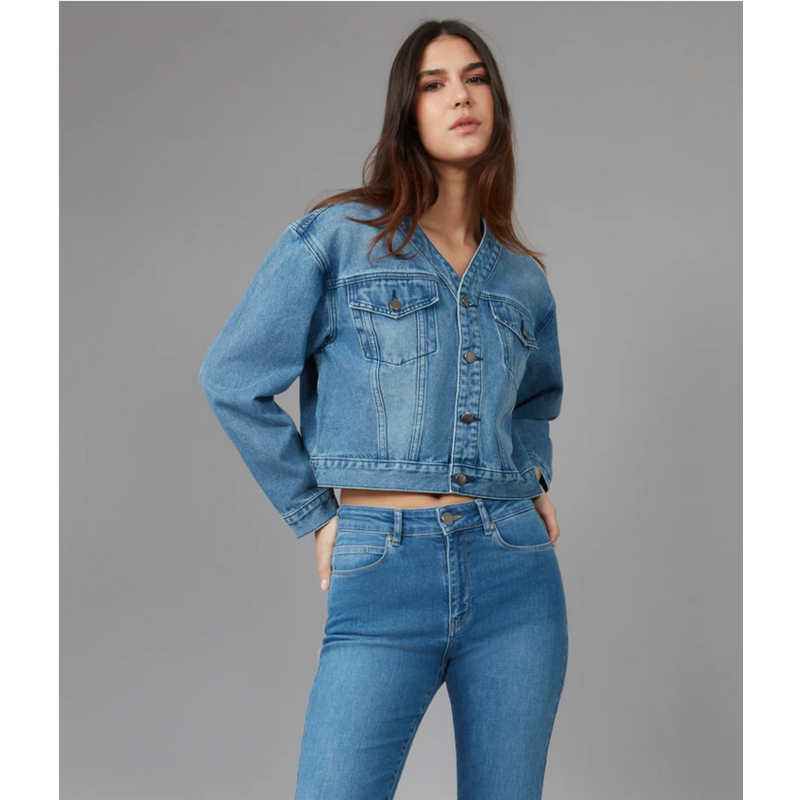 LOLA JEANS LOLA JEANS JACKET AURORA MORNING DAY LIGHT