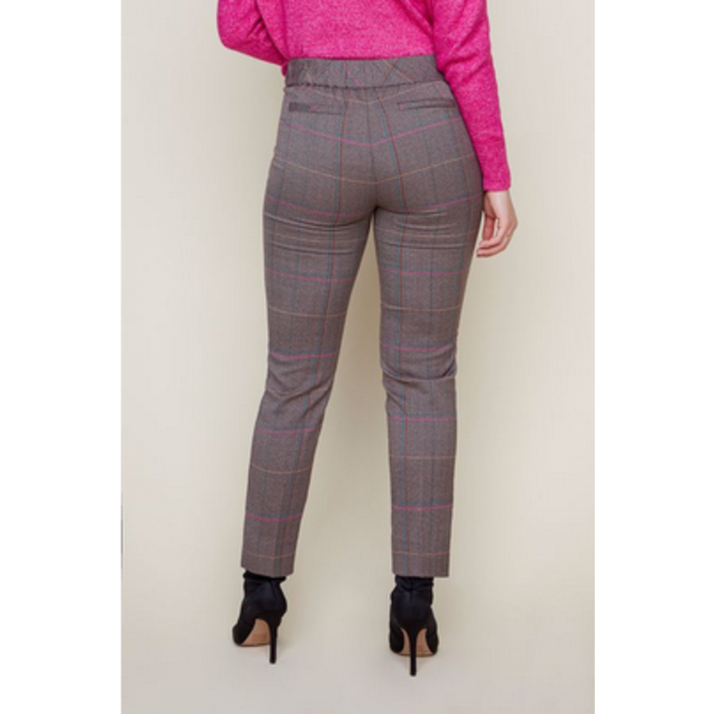 RENUAR RENUAR R11002E3003 WOVEN PANT CHOCOLATE